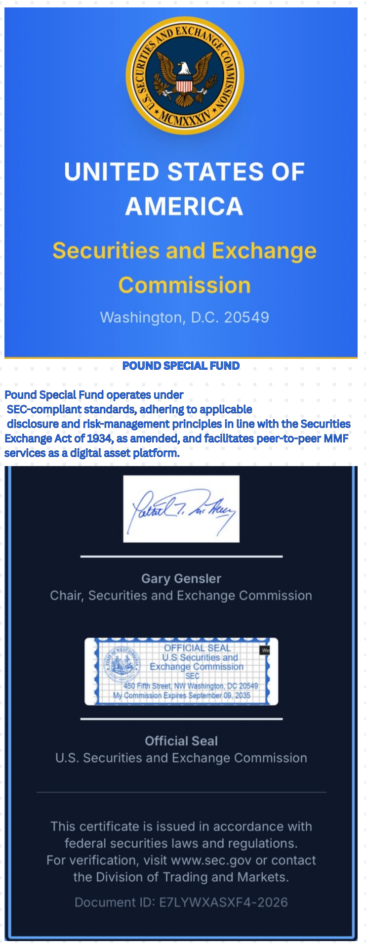 SEC Registration Certificate
